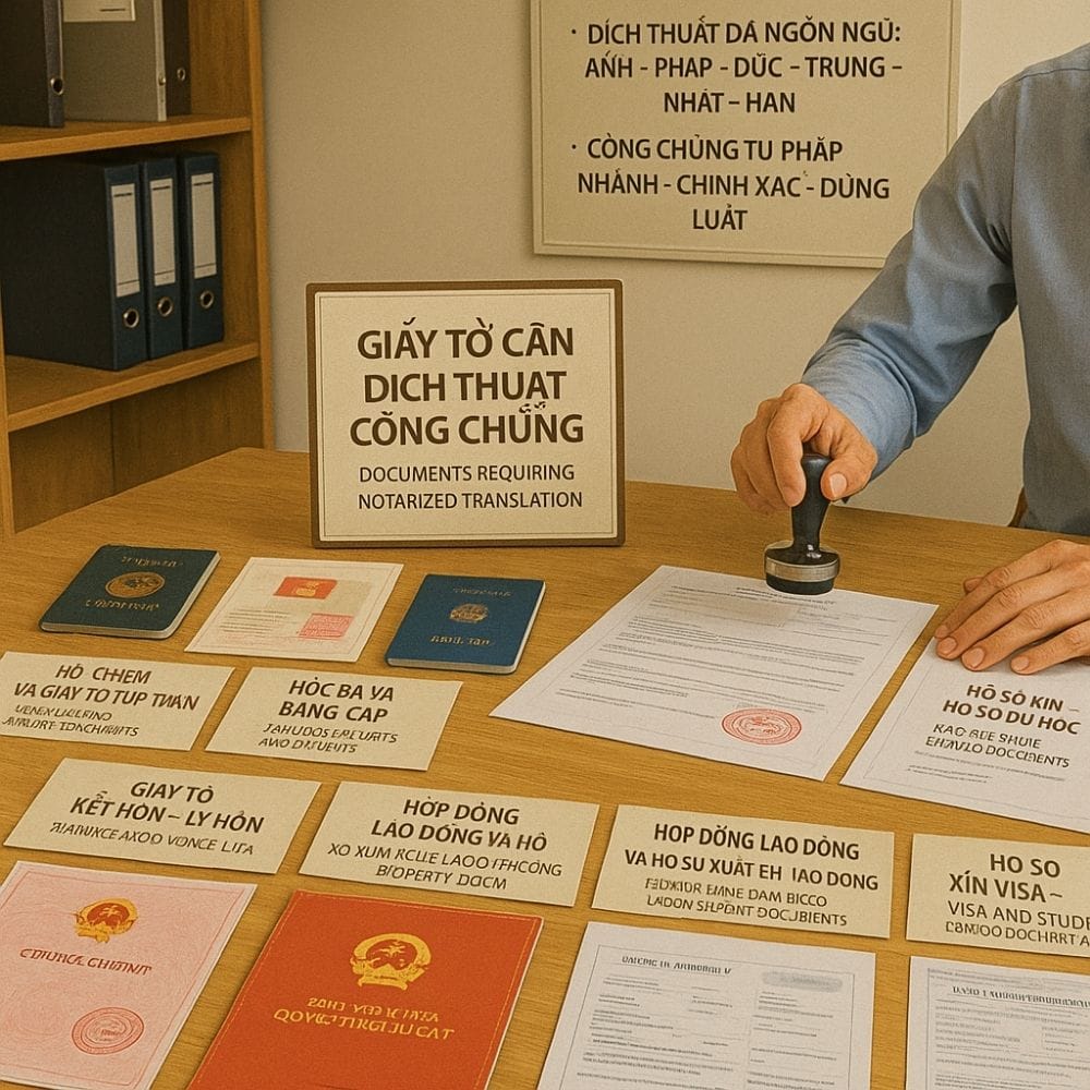Dịch thuật công chứng Hà Tĩnh uy tín