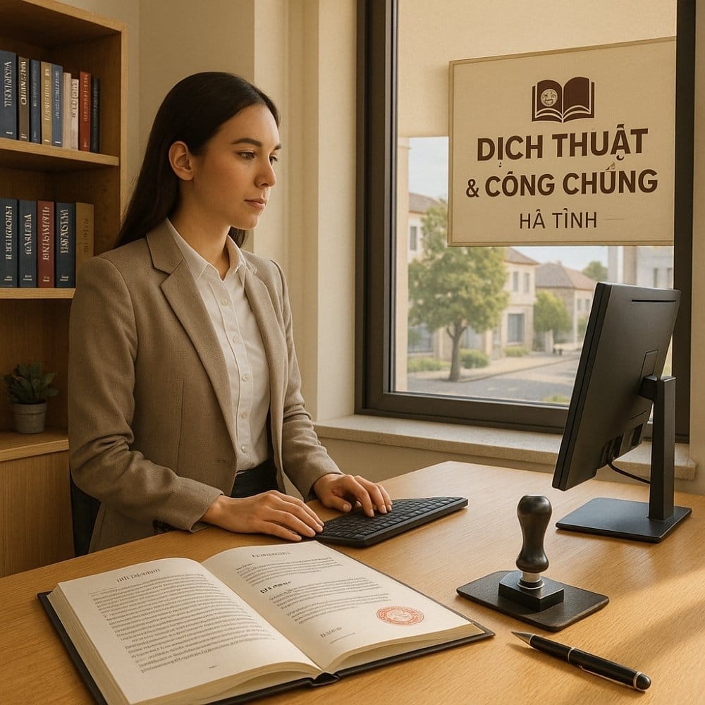 Dịch thuật công chứng Hà Tĩnh uy tín