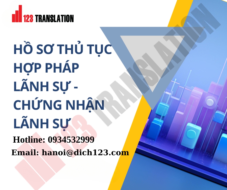 Các bước hợp pháp hóa lãnh sự