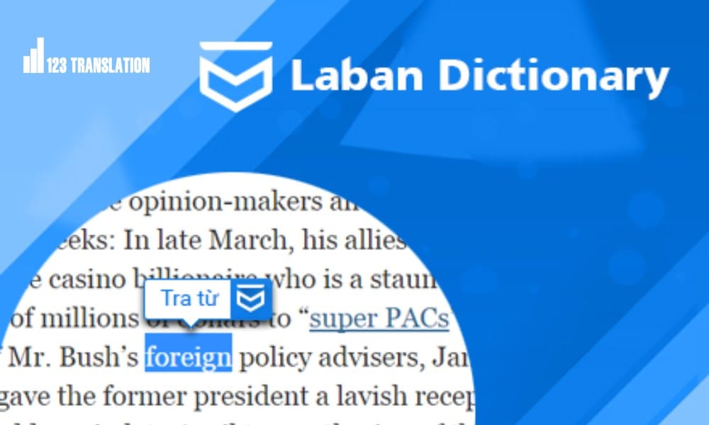phần mềm dịch tiếng anh của Việt Nam