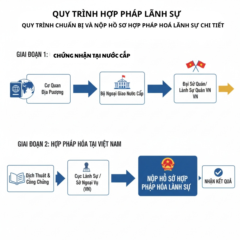 HỒ SƠ HỢP PHÁP HOÁ LÃNH SỰ
