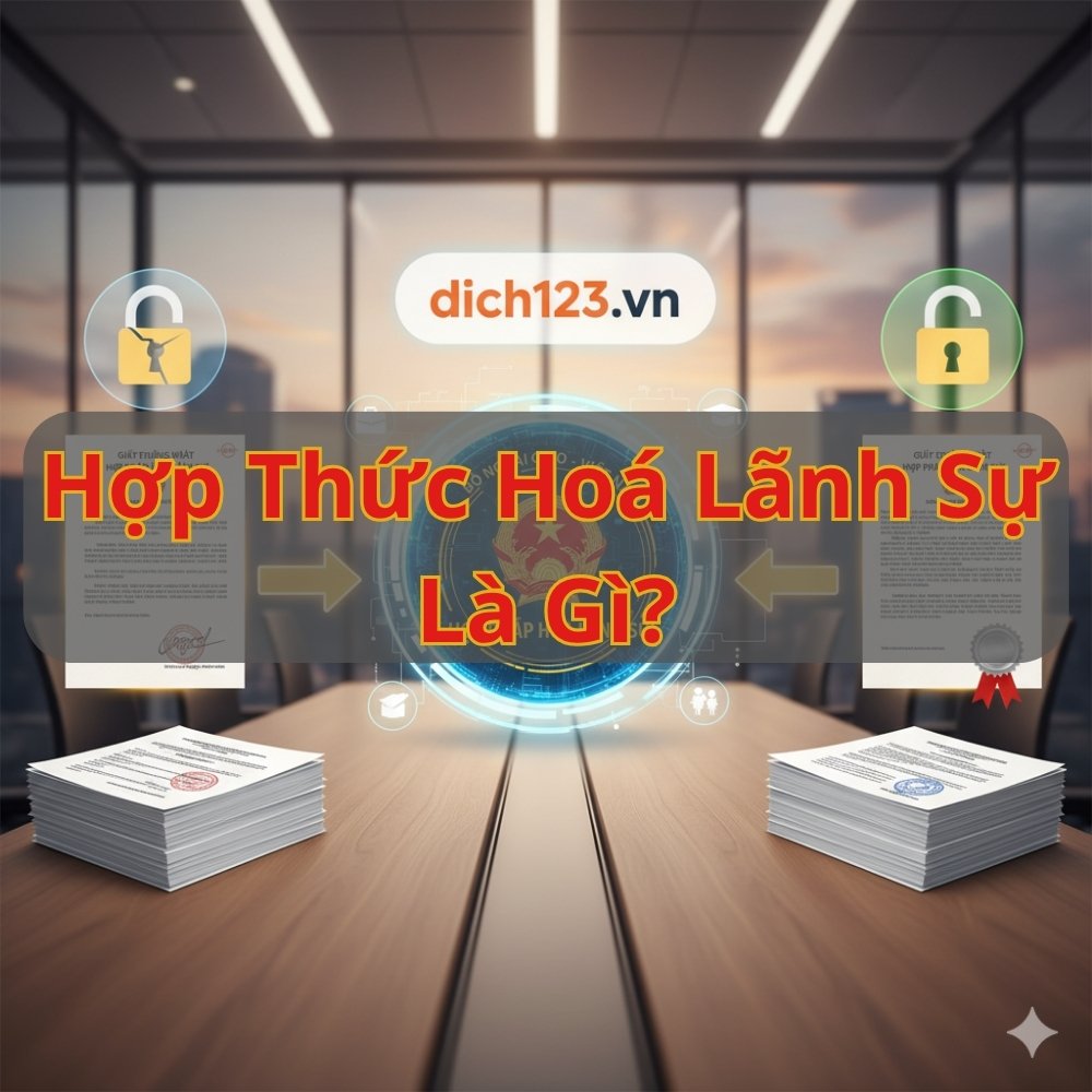 Hợp Thức Hoá Lãnh Sự Là Gì?