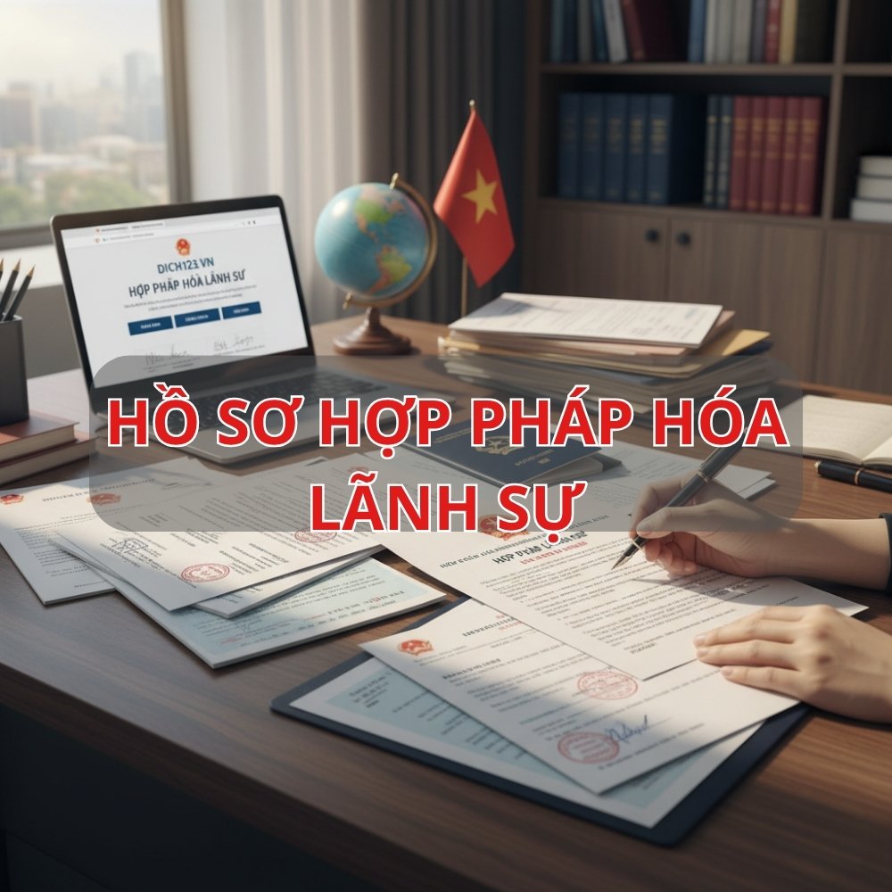 HỒ SƠ HỢP PHÁP HÓA LÃNH SỰ