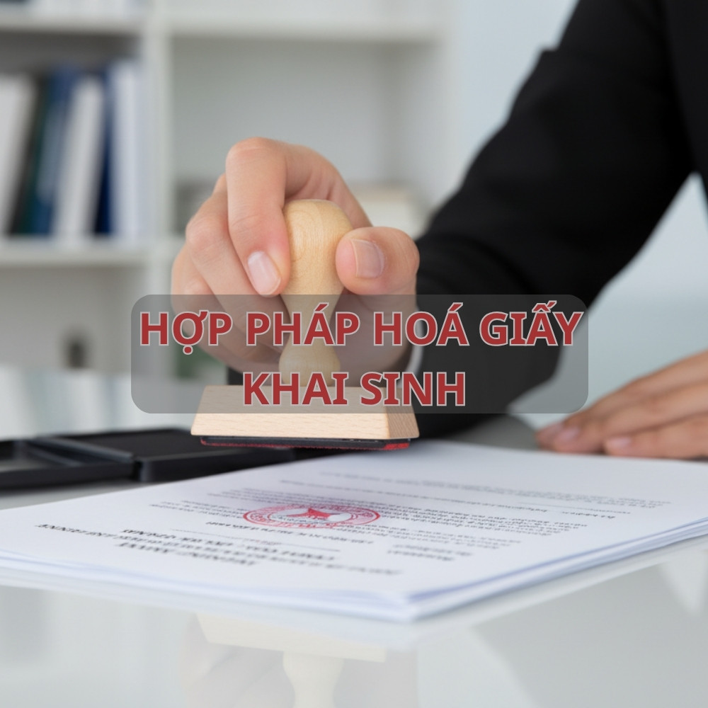 HỢP PHÁP HOÁ GIẤY KHAI SINH