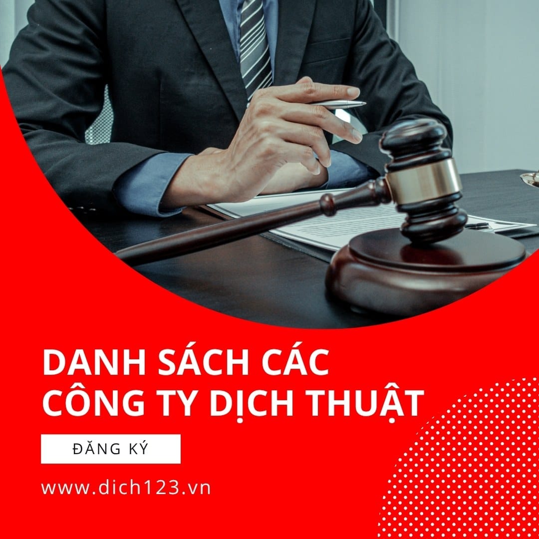 Danh sách các công ty dịch thuật công chứng