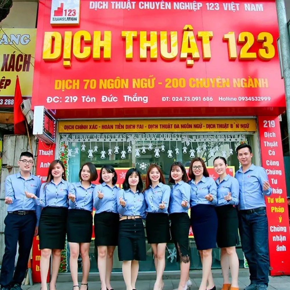 Công ty dịch thuật tại Hà Nội