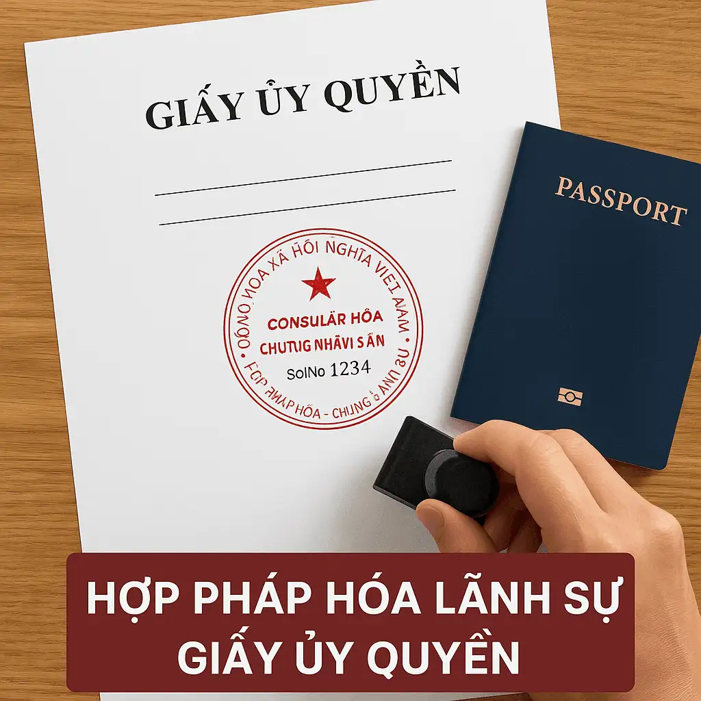 Hợp pháp hoá lãnh sự giấy uỷ quyền