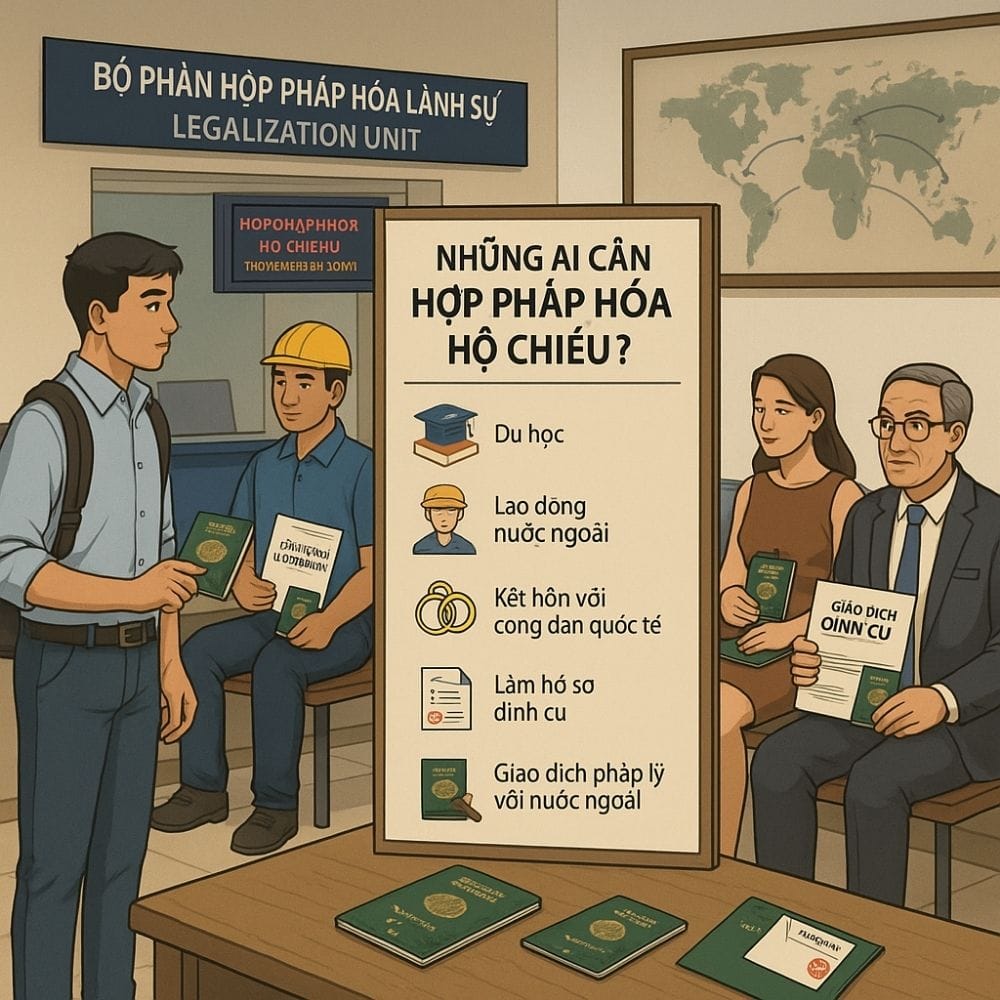 Hợp pháp hóa lãnh sự hộ chiếu