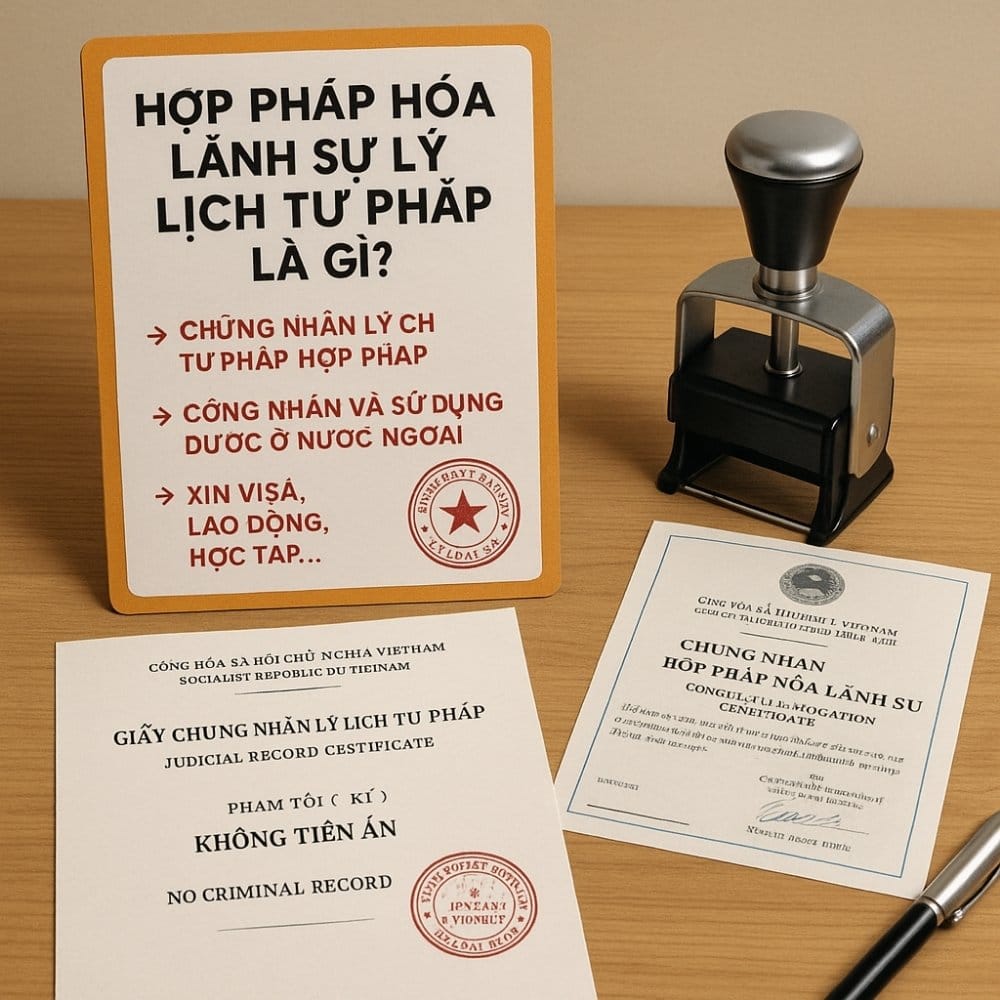 Hợp pháp hóa lãnh sự lý lịch tư pháp