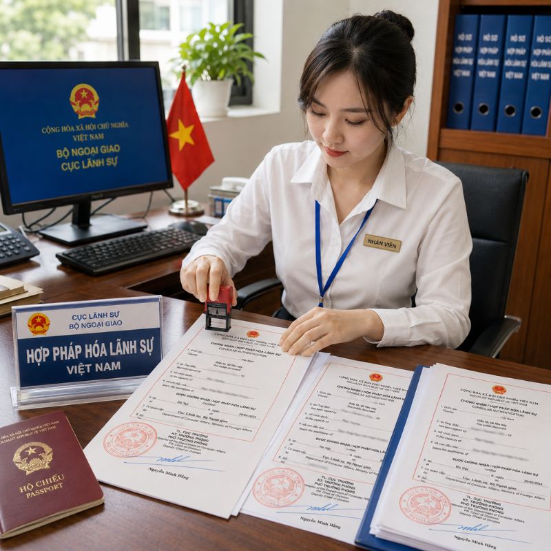 HỢP PHÁP HÓA LÃNH SỰ VIỆT NAM