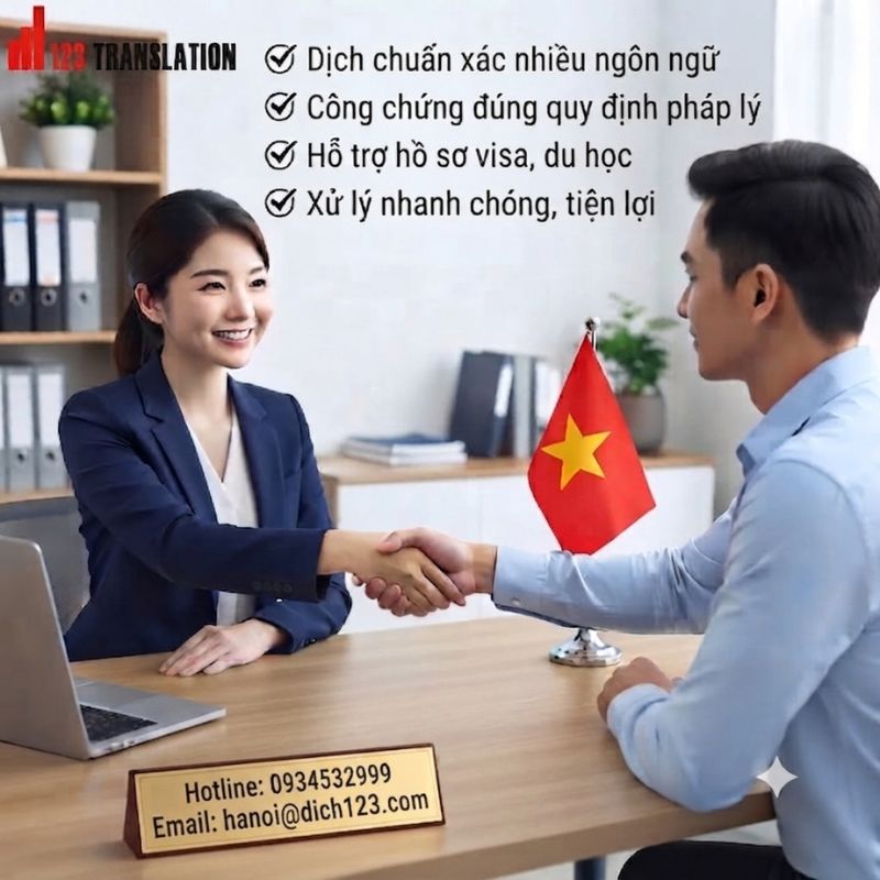Dịch vụ dịch thuật công chứng Hậu Giang