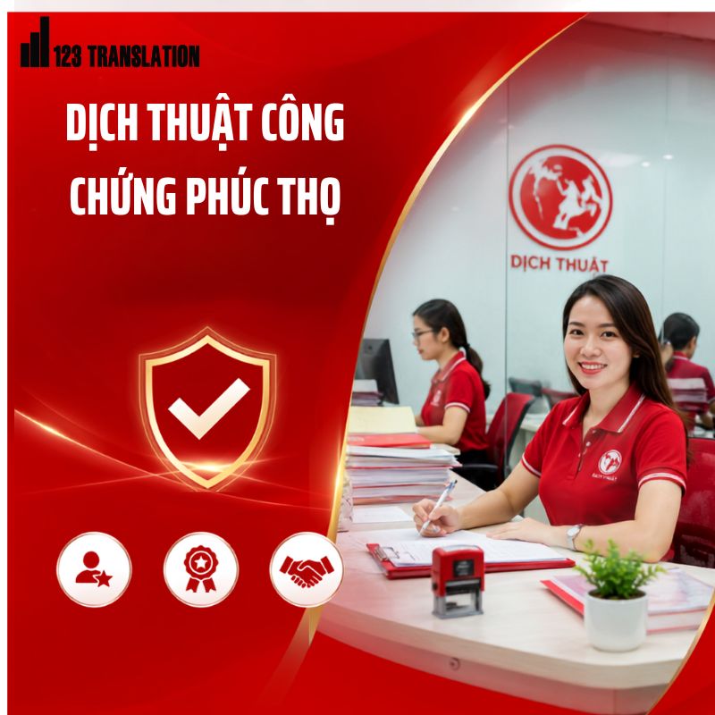 Dịch thuật công chứng Phúc Thọ – Dịch vụ chuyên nghiệp, chính xác, nhanh chóng