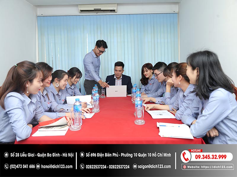 dịch thuật công chứng hà đông với hơn 14 năm kinh nghiệm