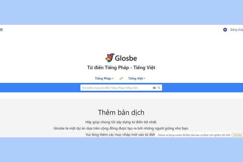 website dịch tiếng anh sang tiếng trung Glosbe