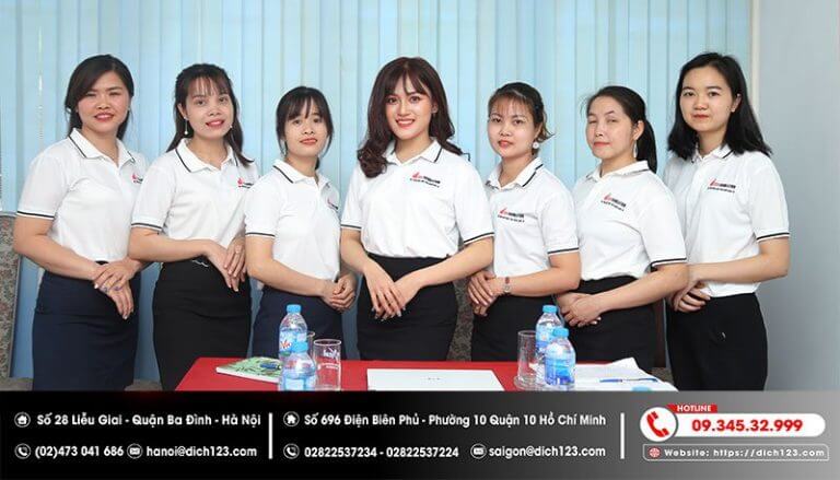 dịch thuật công chứng hà đông - dịch 123