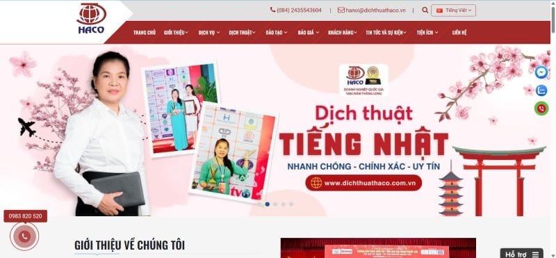 dịch vụ dịch thuật online - haco