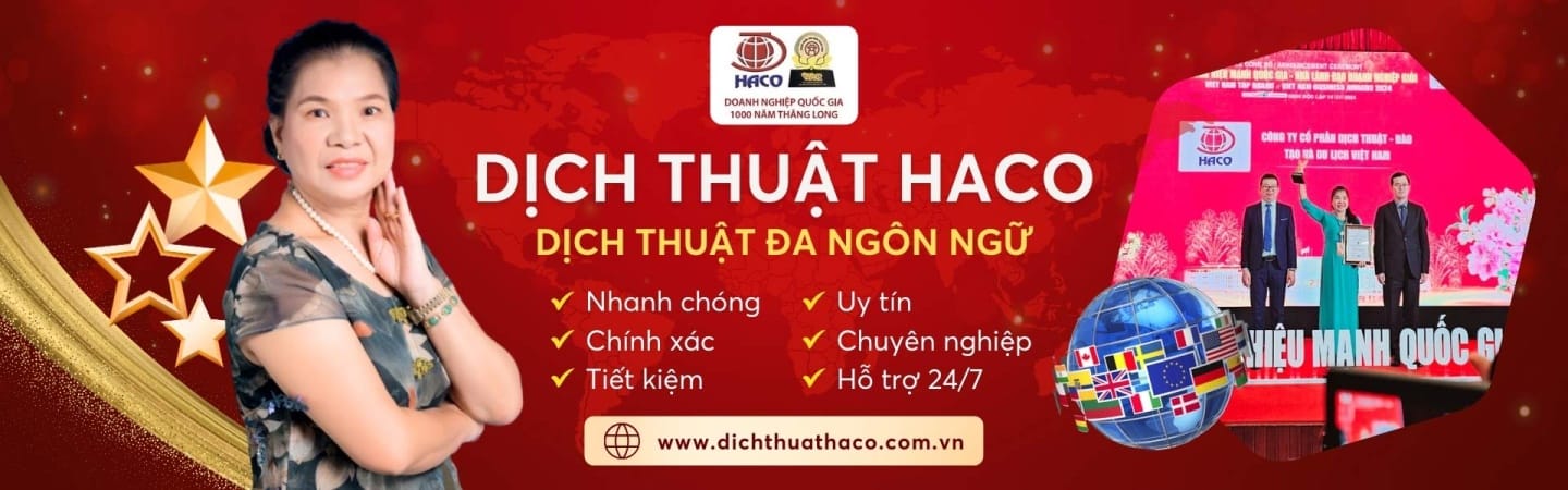 Dịch thuật công chứng tại Miền Bắc