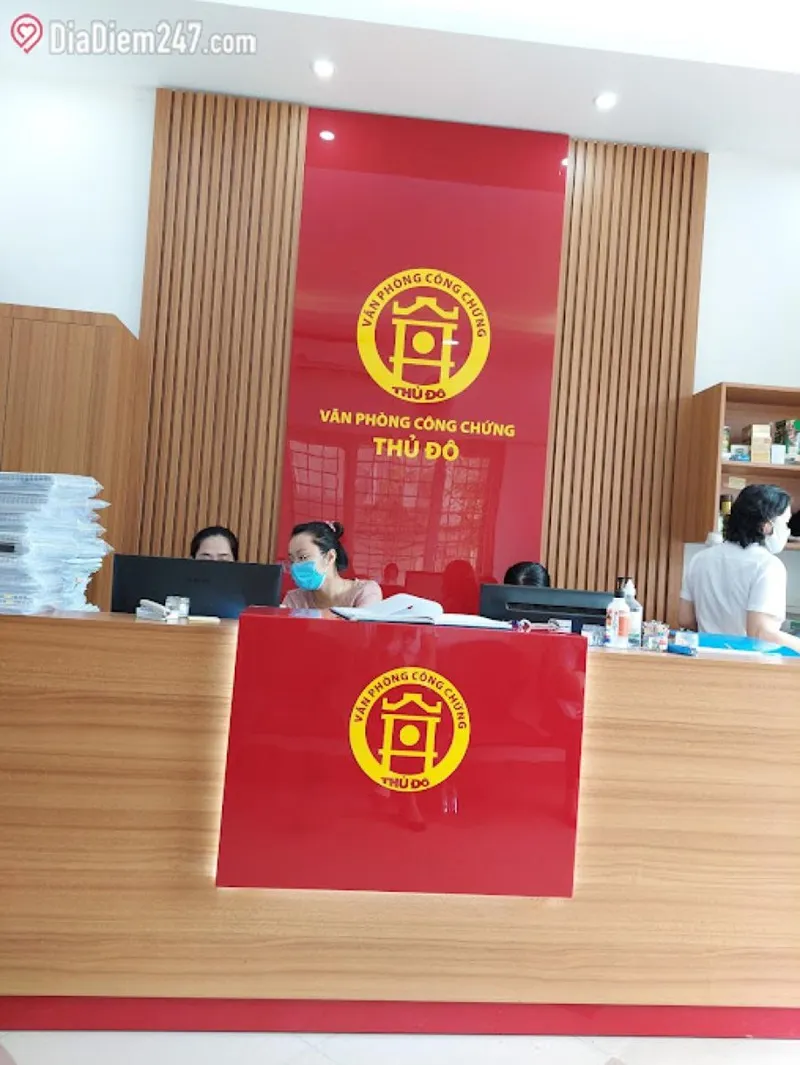 văn phòng công chứng Tây Hồ - thủ đô