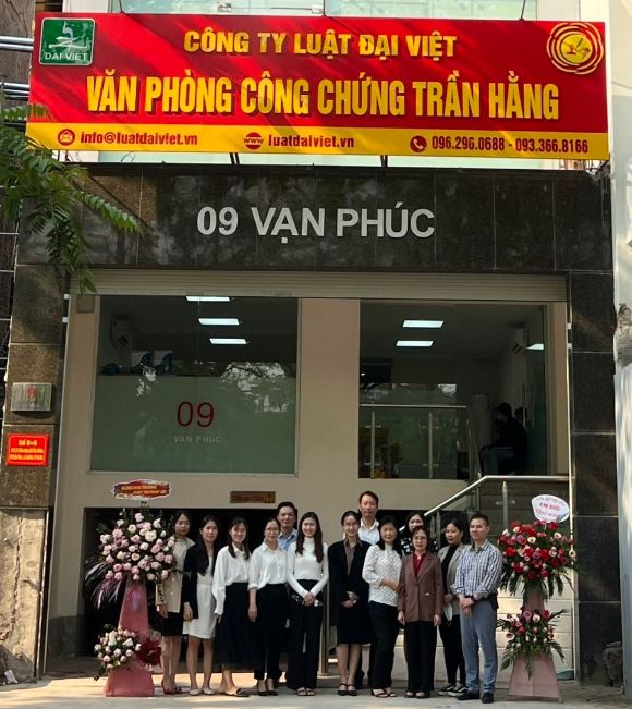 văn phòng công chứng quận ba đình trần hằng