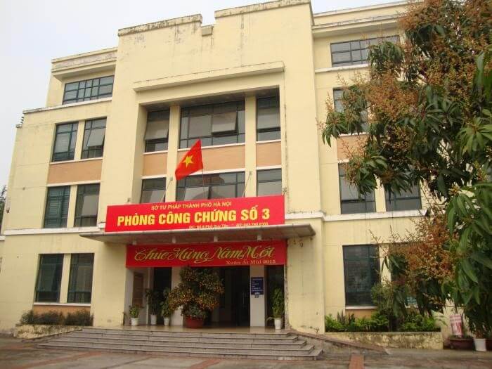 văn phòng công chứng quận cầu giấy - số 3