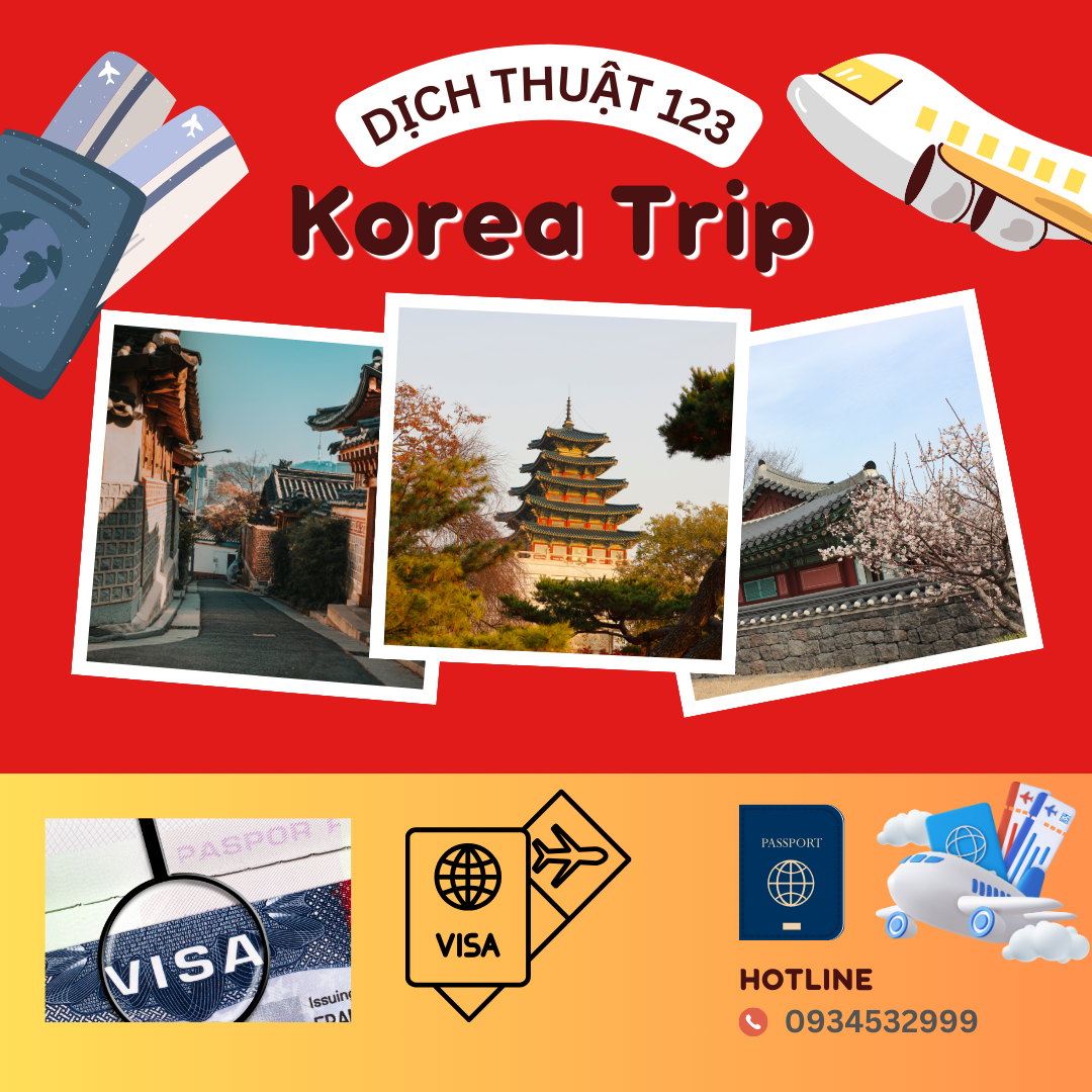 Hướng dẫn xin visa du lịch Hàn Quốc chi tiết từ A-Z cho chuyến du lịch tự túc